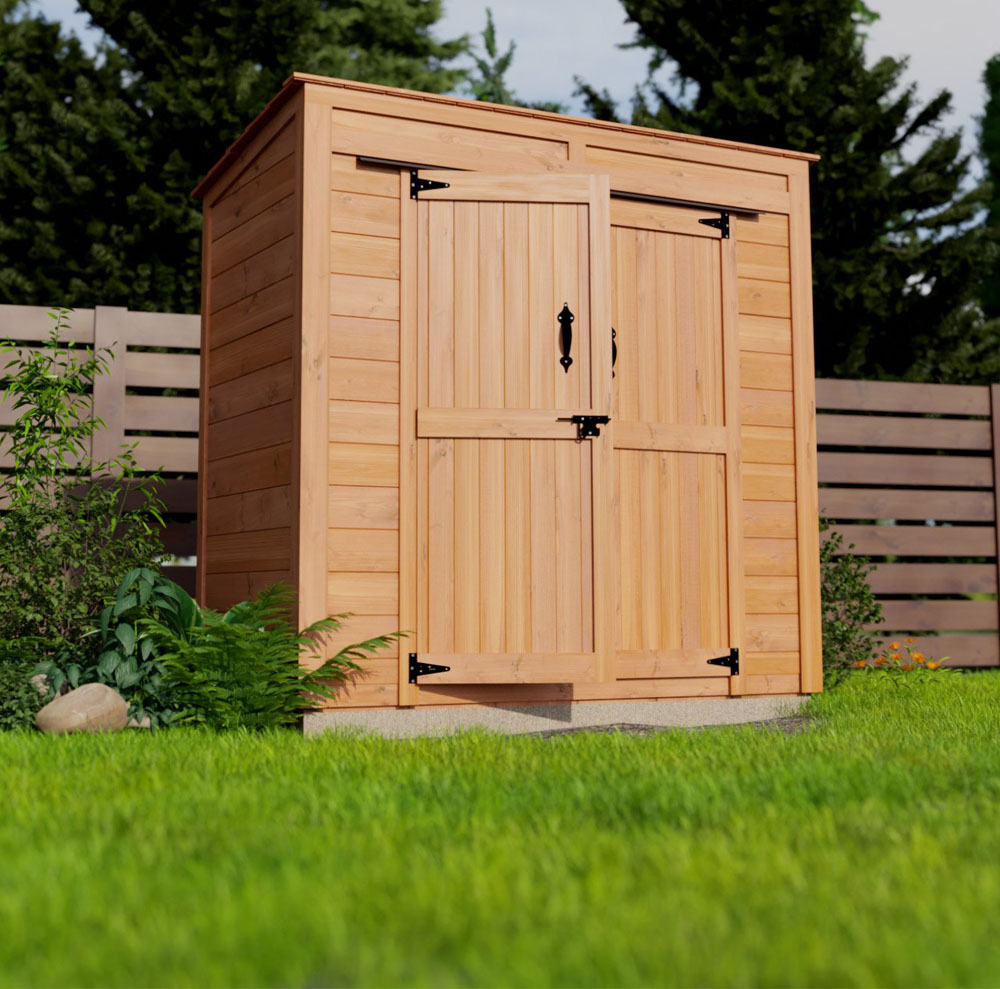 GardenSaver 6x3 Outdoor Storage Shed with Double Doors